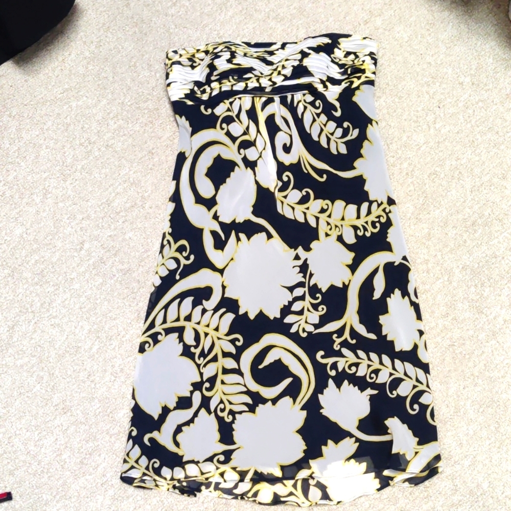 Ann Taylor petite strapless dress